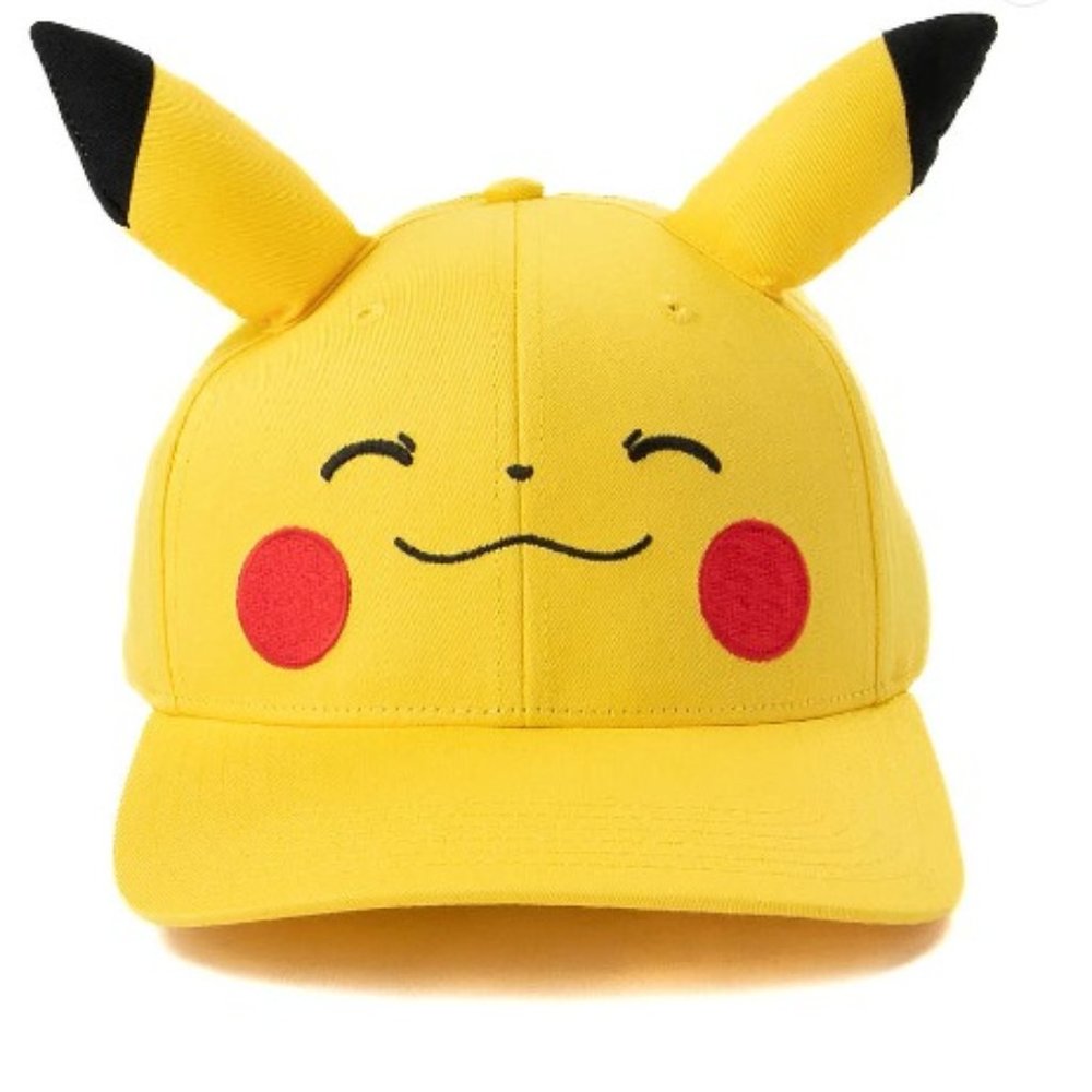 Pikachu Hat w/ adjustable snapback